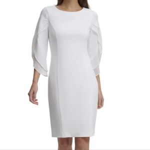 DKNY White Dress